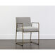 Balford Arena Cement Dining Armchair